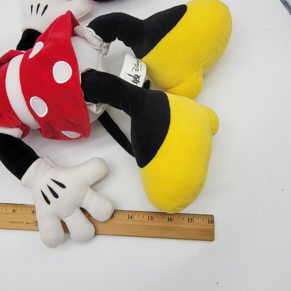 Disney Minnie Mouse 18‎ Plush Stuffed Animal 18 Inches Red Dress Polka Dots - Picture 2 of 4